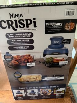 New sealed ninja Crispi air fryer