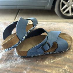 birkenstock blue sandals size 39