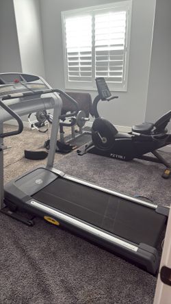 Treadmill and bike