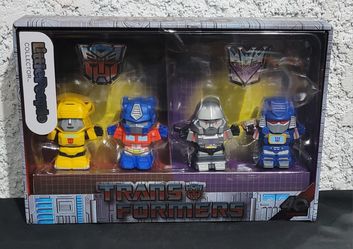 Fisher Price Little People Transformers Collector 4 figure set brand new