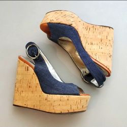 Dolce & Gabbana Women Wedges Beige Synthetic Fibers