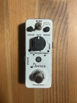 Donner Flanger Effects Pedal - Jet Convolution