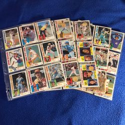 1984 Topps Baseball Cards Reds Mariners Pirates Dodgers