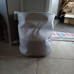 Canvas Laundry Tote