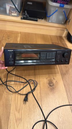 Onkyo Quartz synthesizer tuner amplifier RI