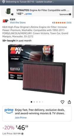 K&N air filter