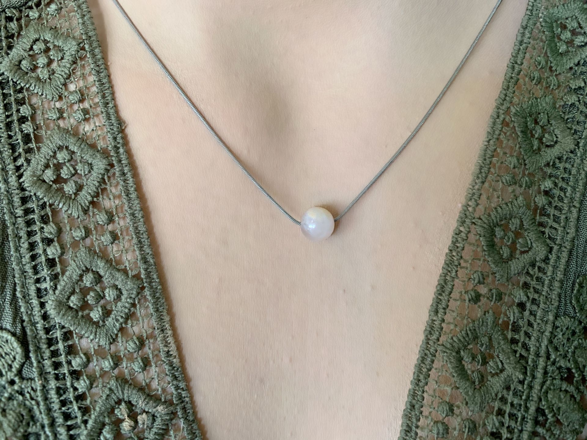 Handmade Crystal bead Necklace