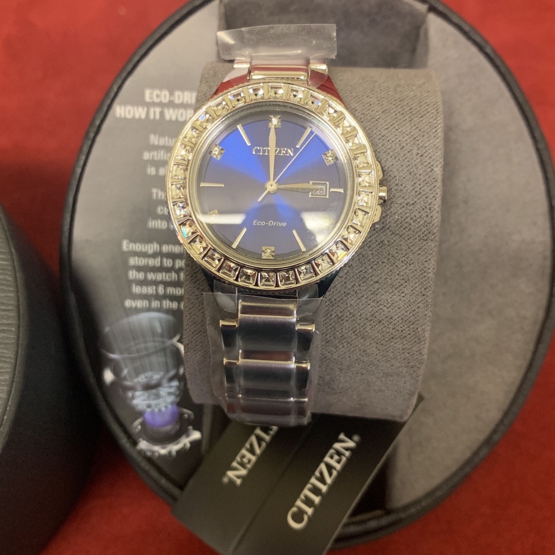 Ladies watch citizen echo drive water resistance 50m