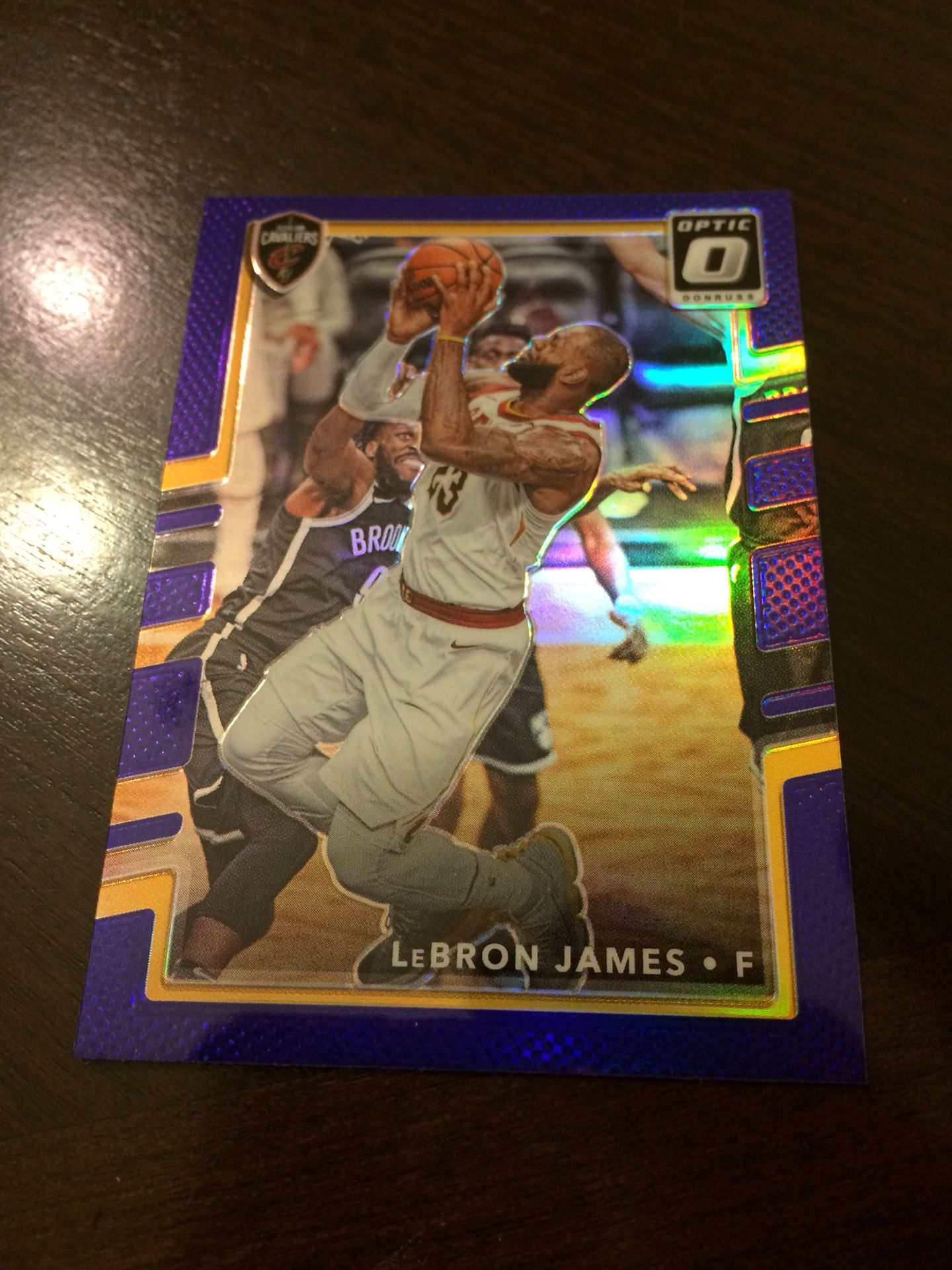 Lebron James purple refractor