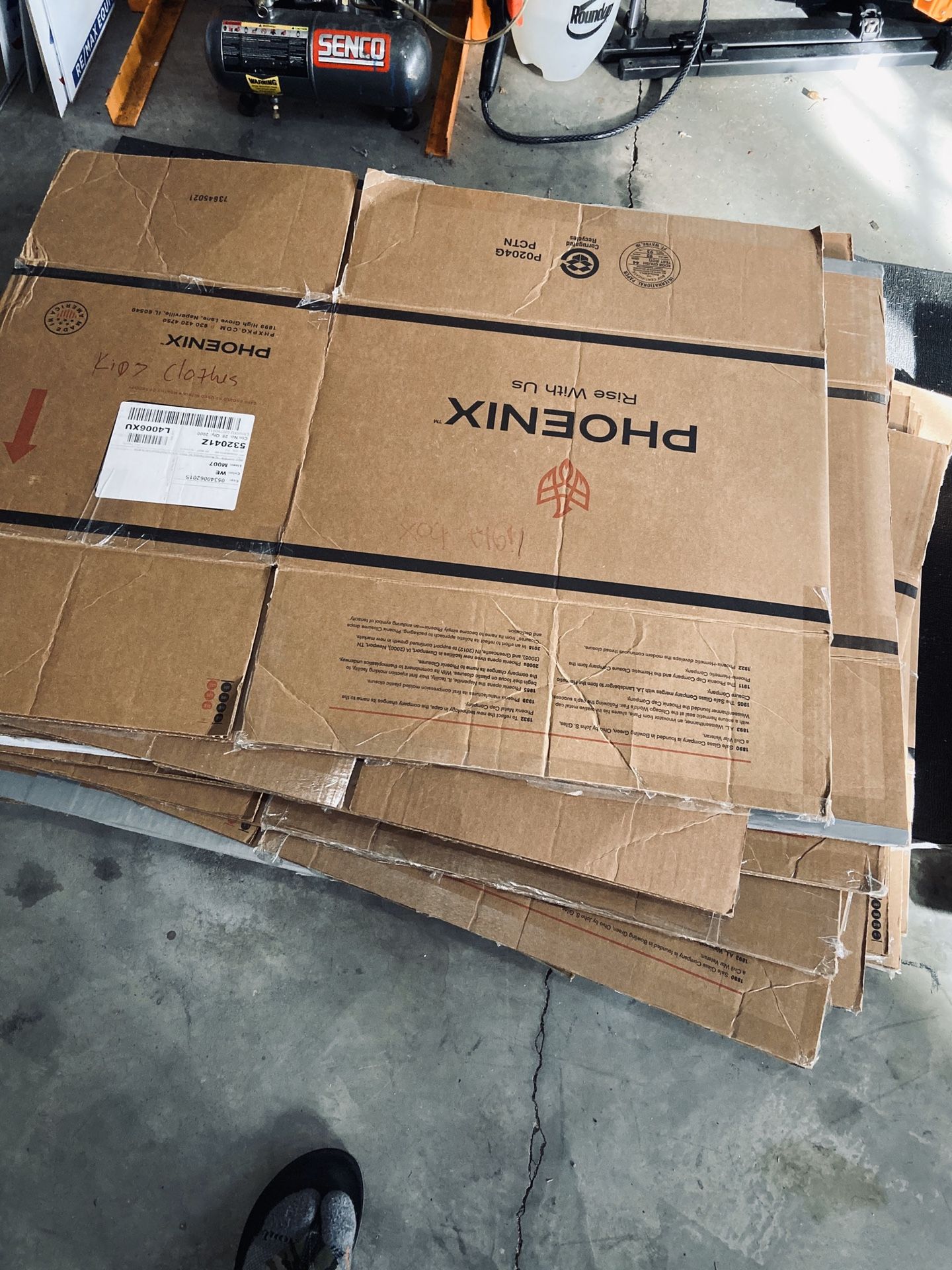 Moving boxes
