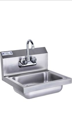 Stainless Steel Sink with Faucet