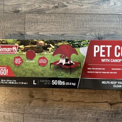 Pet Cot with canopy