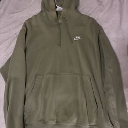 Sage Green Nike hoodie Large