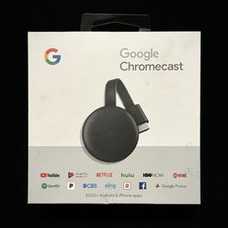 Google Chromecast HDMI 3rd Generation (black)
