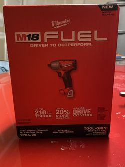 Milwaukee’s Impact Wrench W/Friction Ring 2754-20