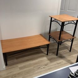 Coffee Table And End Tables