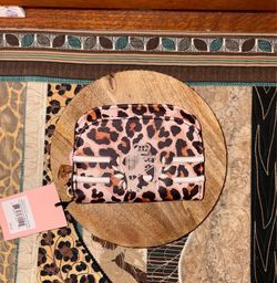 Juicy Leopard Mini Compact Wallet