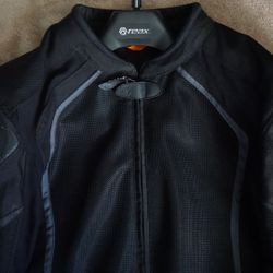Motorcycle Jacket - Reax Apex Pro Leather/Mesh Jacket