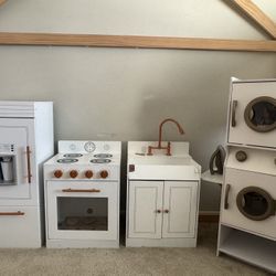 Kids Landry And Kitchen Play Set 