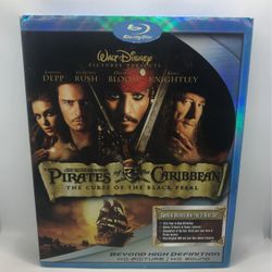 Pirates Of The Caribbean Curse Of The Black Pearl Blu-ray 