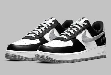 Air Force 1 Low 07 LV8 EMB Raiders Black Silver, SIZE 17(M)