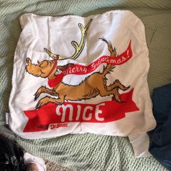 Grinch Pillow