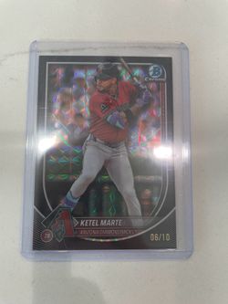 Ketel Marte Bowman Topps, black  06/10