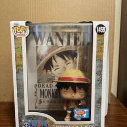 Monkey D Luffy Wanted Poster Funko Pop Anime