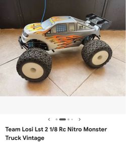 LST 2 nitro rc monster truck