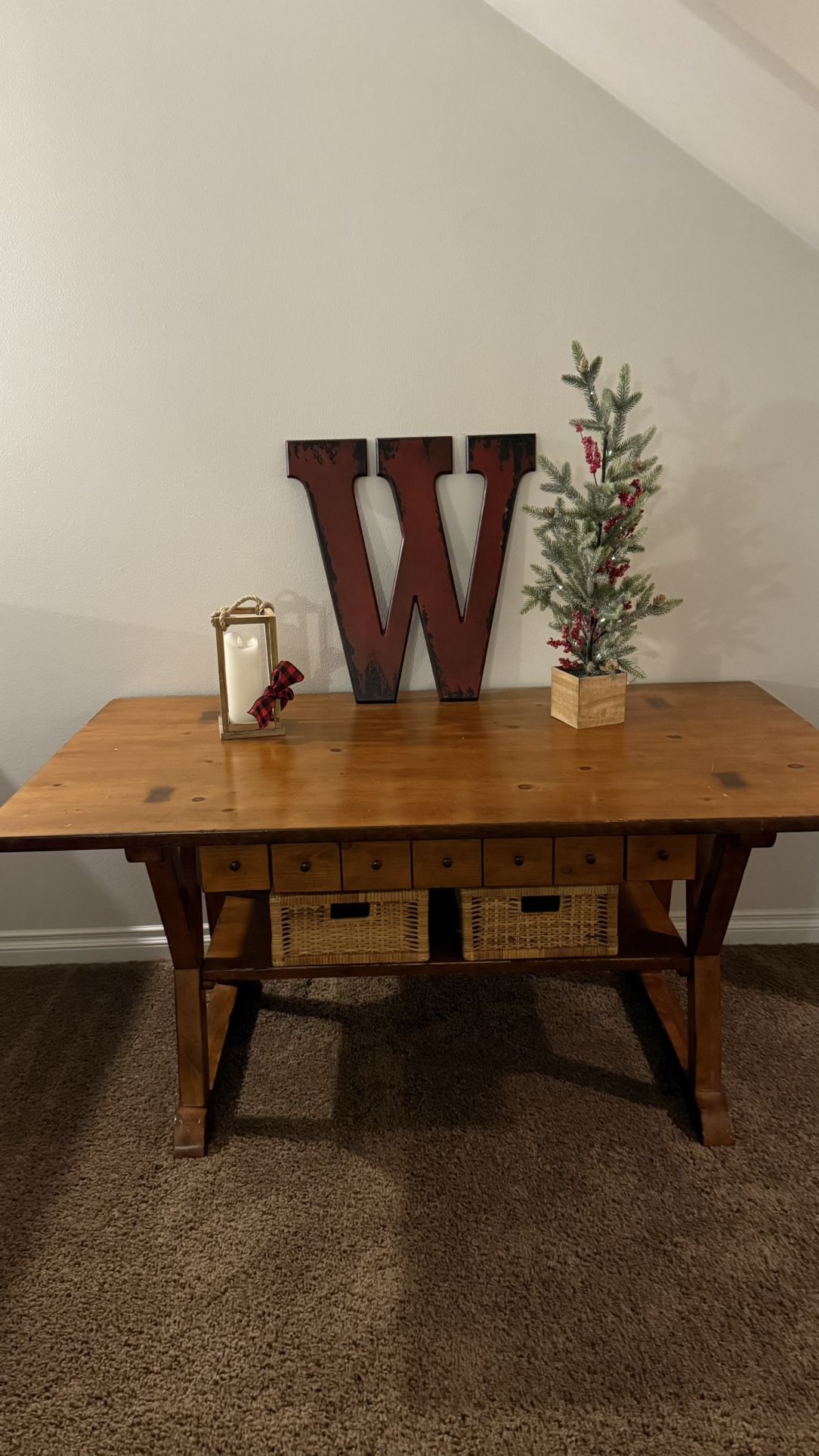 desk pottery barn architect style 