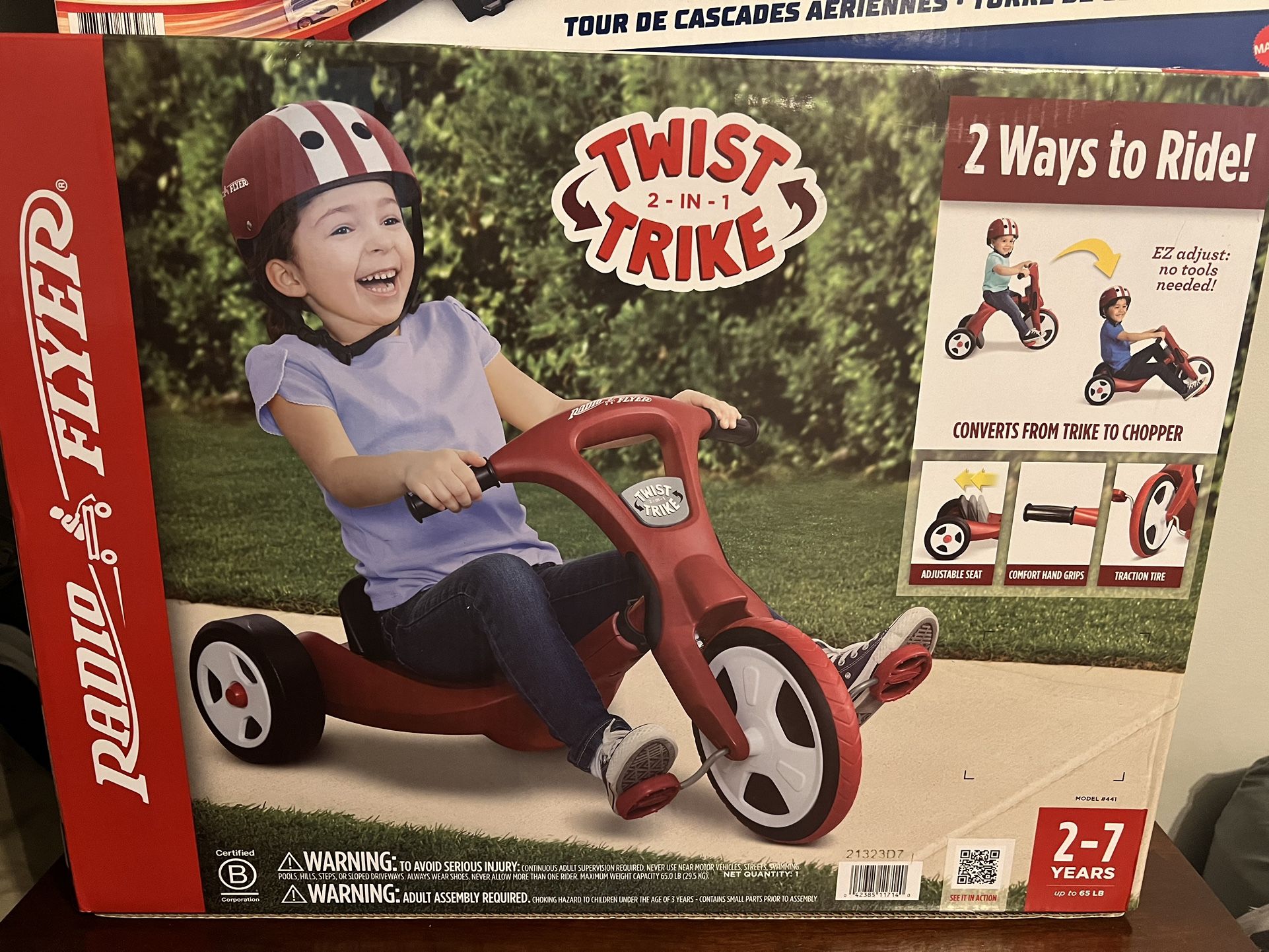 NIB Radio Flyer Twist Trike