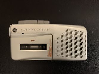 GE Fast Playback Microcassette 3-5375A AVR Auto Voice Recorder