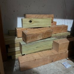 20 Wood Blocks, Various Lengths