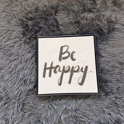 Be Happy Wall Art