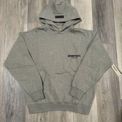 Dark Oat Essentials Hoodie