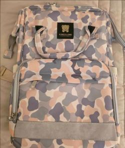 Diaper Bag Backpack with Insulated Pockets, Stroller Straps, Large Baby Diaper Bag, Water Resistant Baby Bags