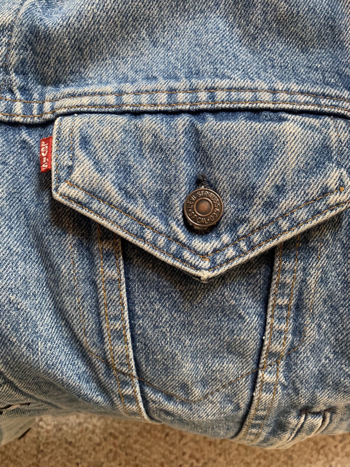 Vintage Levi’s Jean Jacket: 1980’s