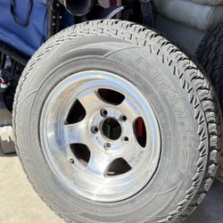 4 Panther Wheels Good A/T Tires
