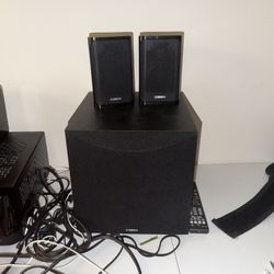 Yamaha RX-V4A 5.1 Home Theater System + Subwoofer - Excellent Condition