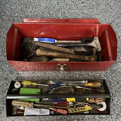 Toolbox With Tools 