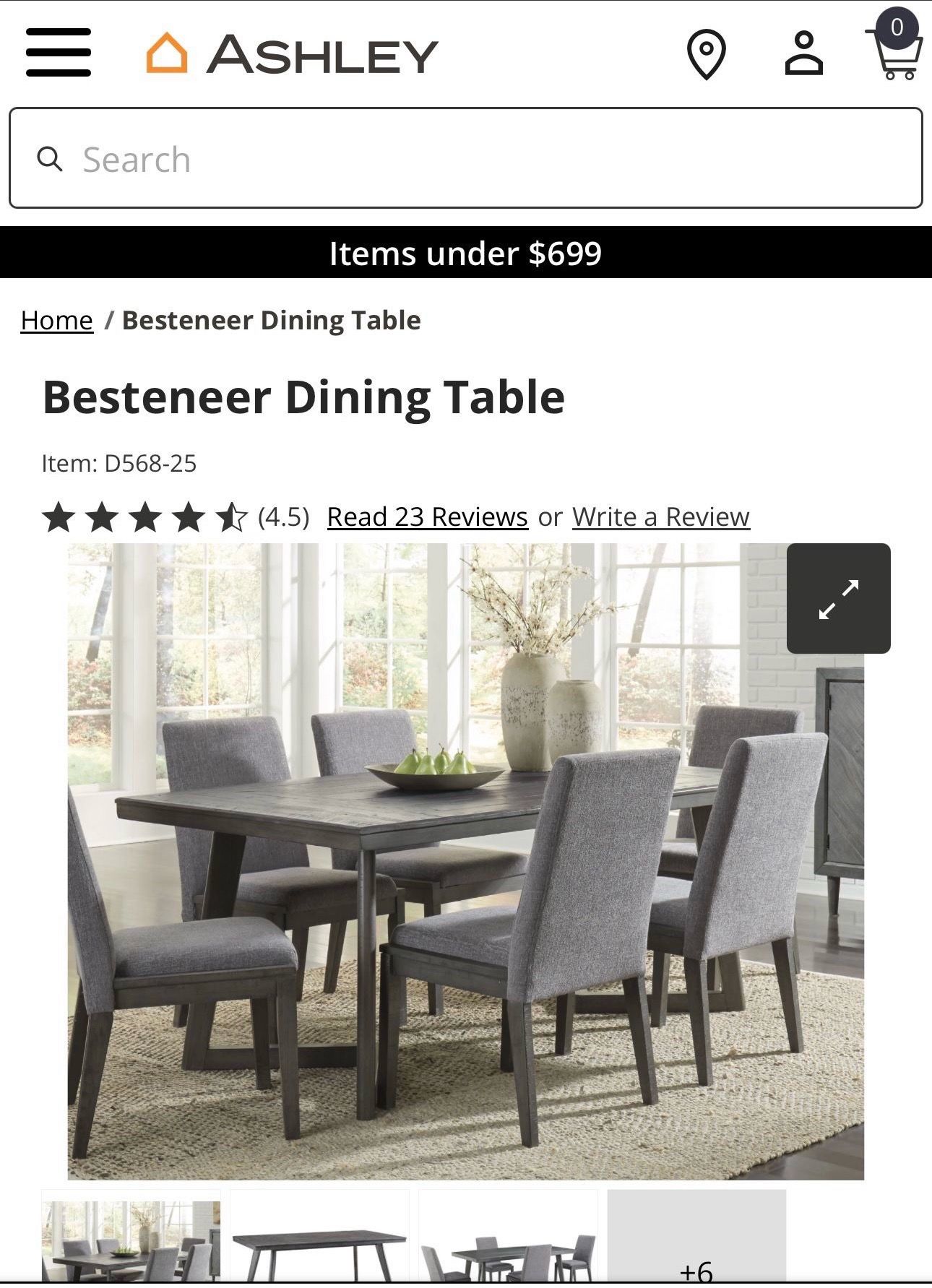 Bestineer Dining Table Ashley Furniture Table