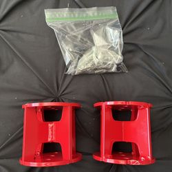 NEW Never Used!!!Rear Axel Truck Air Bag Spacers That’s Freshly Powder Coated (read description)