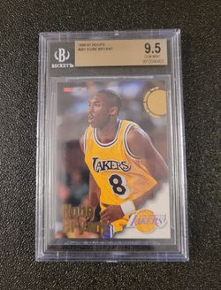 🐐🔥BGS 9.5 Gem Rc Kobe Bryant 1996 Hoops #281 Rookie