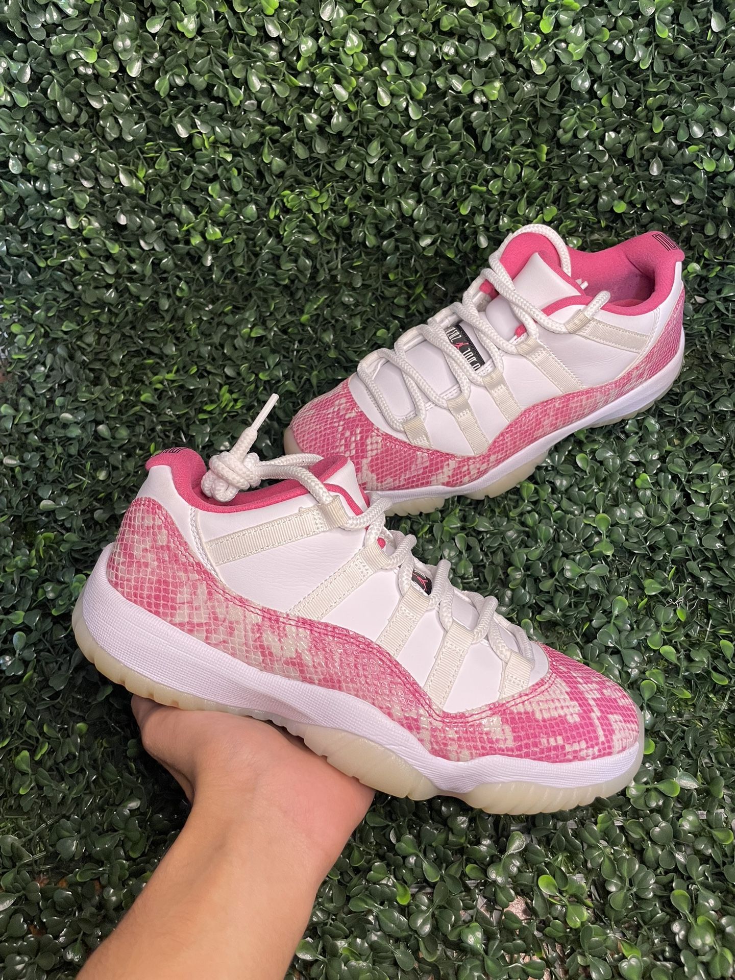 Pink Snakeskin Jordan 11