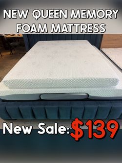 NEW QUEEN MEMORY FOAM MATTRESS