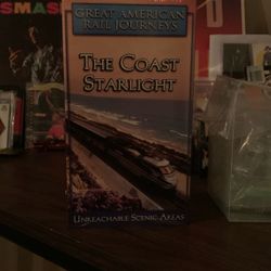 The Coast Starlight Rail Journey Sealed VHS NOS 