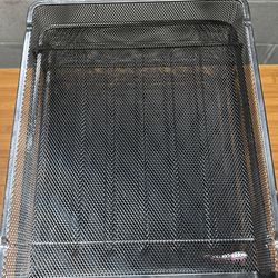 Black office tray Desktop