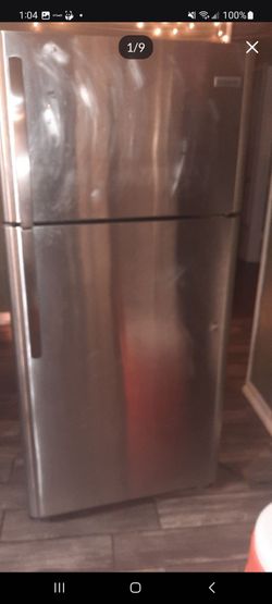 Refrigerator stainless steel Frigidaire