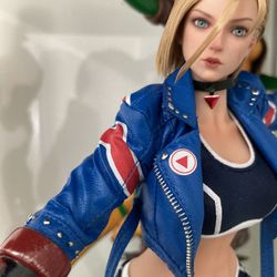 US STAR MAN 1/6 Street Fighter 6 Cammy 12" Action Figure Silicone Body Super Nic