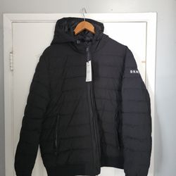 Men's DKNY Jacket Black Large